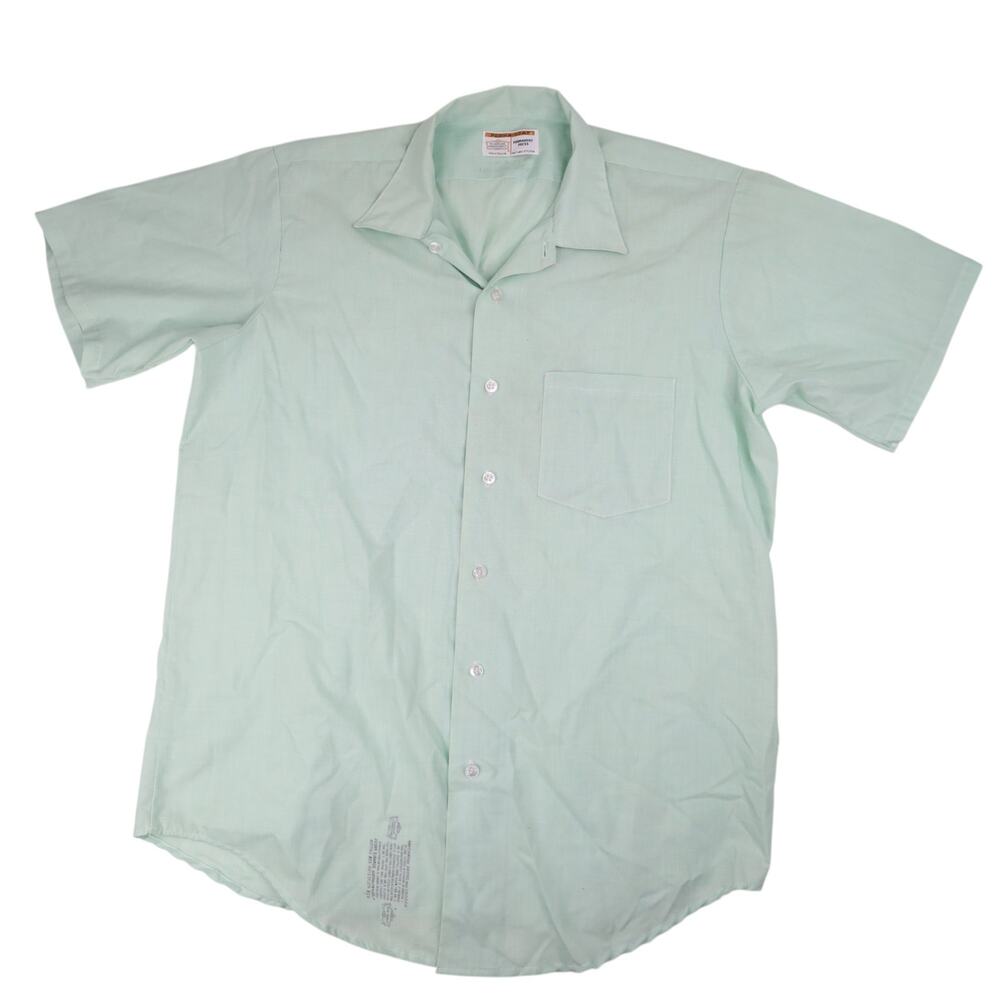 True Vintage Perma-Neat Casual Button Up Shirt